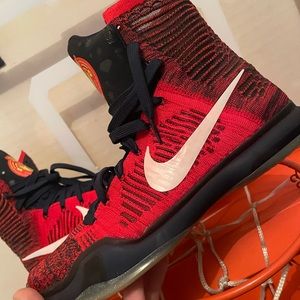 NIKE Kobe X High Elite Red White & Blue Independence Day size 10 brand new